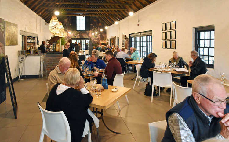 Pensioners Lunch At The Food Barn