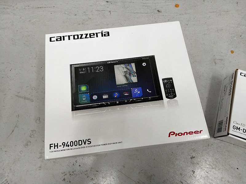 ゆるりブログ: Carrozzeria（カロッツェリア）FH-9400DVS ＆ GM-D1400-2を購入。Pioneer(パイオニア