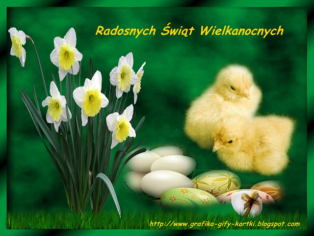 życzenia Na święta Wielkanocne Gify grafika-gify-kartki: *' Kartki Wielkanocne