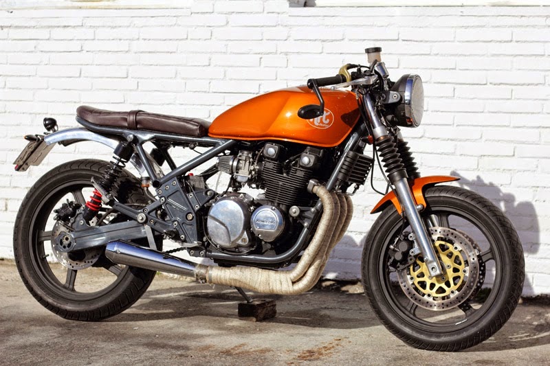 99garage Cafe Racers Passion Inspiration: Kawasaki Zephyr 550 Cafe