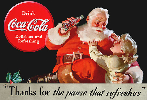 Pub Coca-Cola Père Noël