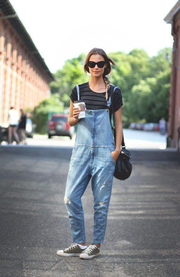 Outfit Inspiration: Denim Overalls - The Front Row View