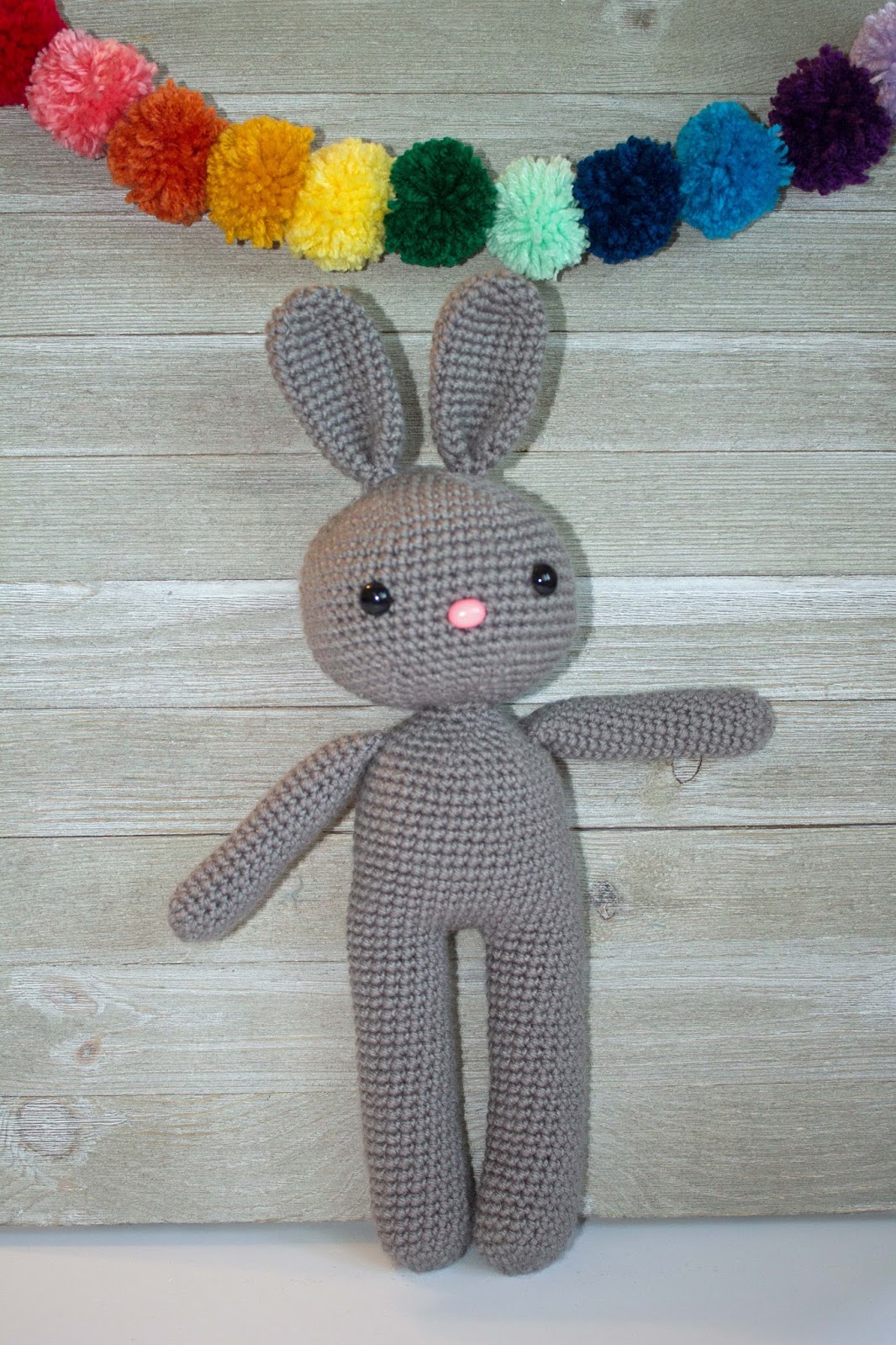 Free Crochet Pattern Bunny Amigurumi - The Friendly Red Fox