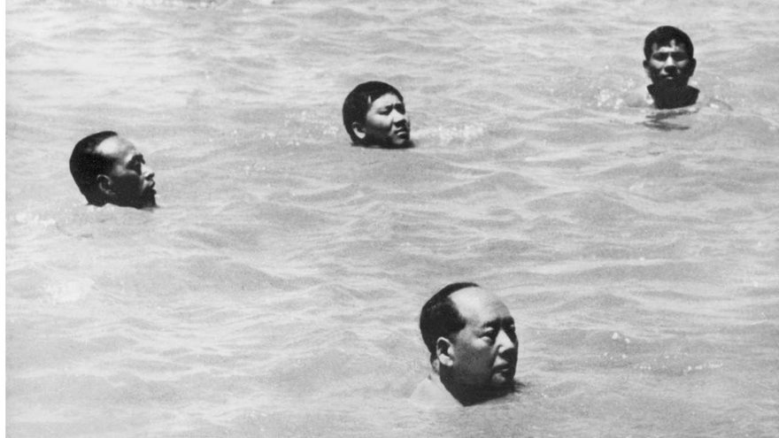 #96 Chairman Mao Swims In The Yangtze, 1966 - Top 100 Of The Most Influential Photos Of All Time #96 Chairman Mao Swims In The Yangtze, 1966 - Top 100 Of The Most Influential Photos Of All Time