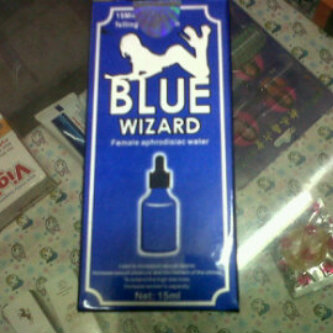 Obat Perangsang Wanita cair BLUE WIZARD obat perangsang cair blue wirzad