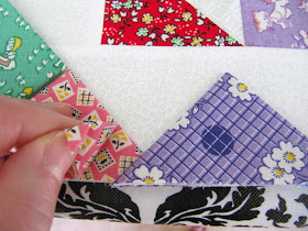 Sew Many Ways...: How To Make Prairie Points For Your Next Quilt Top...