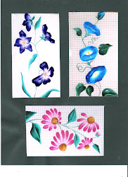 easy designs magazine palette floral quick purple paint pattern acrylic heavenly glory morning project paper