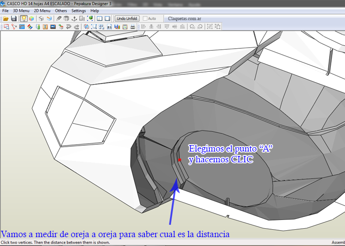 Pepakura measure distance between two points jzawhite