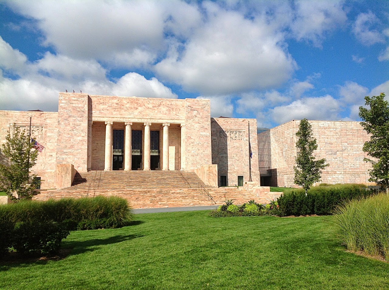 Sunnyvale to Baddeck Day 65 The Joslyn Art Museum, and the Holy Shrine