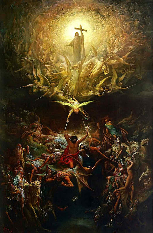 Triunfo de Cristo sobre o paganismo, Gustave Doré (1832 — 1883), The Joey and Tobey Tanenbaum Collection