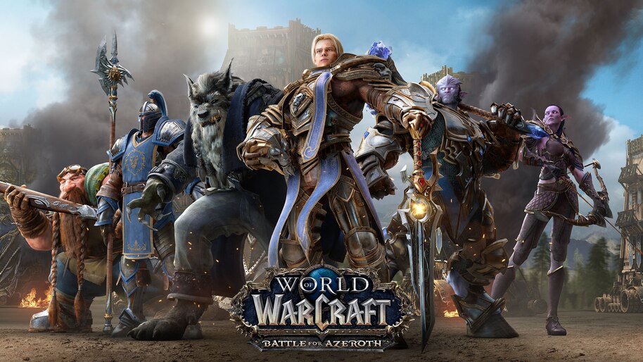 Anduin Wrynn, The Alliance, WoW, 4K, #4.352 Wallpaper PC Desktop