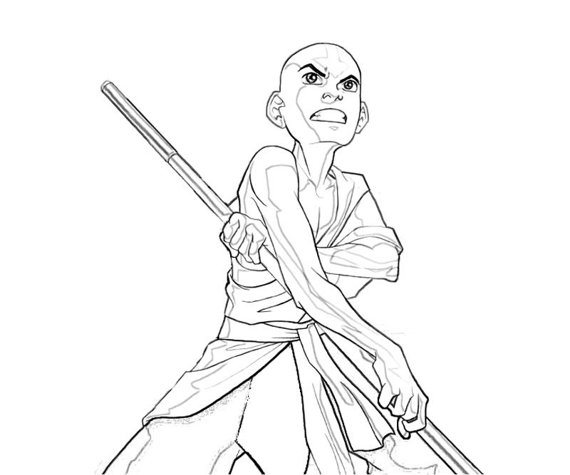 aang coloring pages - photo #6