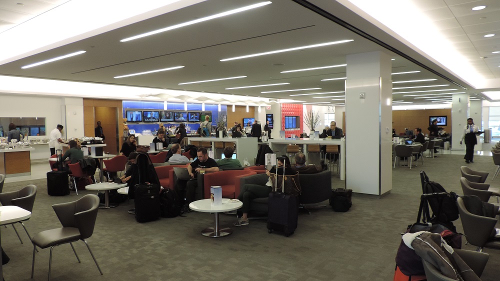 Review Delta Sky Club, Terminal 4 New York JFK Airport (JFK)