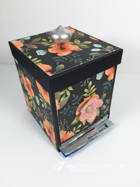 Frenchie live, 3-D, Video, Merry Little Label, Merry little Christmas designer paper, Tea Dispenser, Whole Lot of Lovely Designer Paper ,