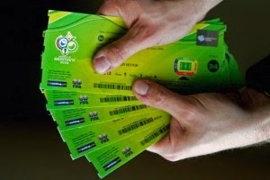 2014 World Cup Brazil-Ticket