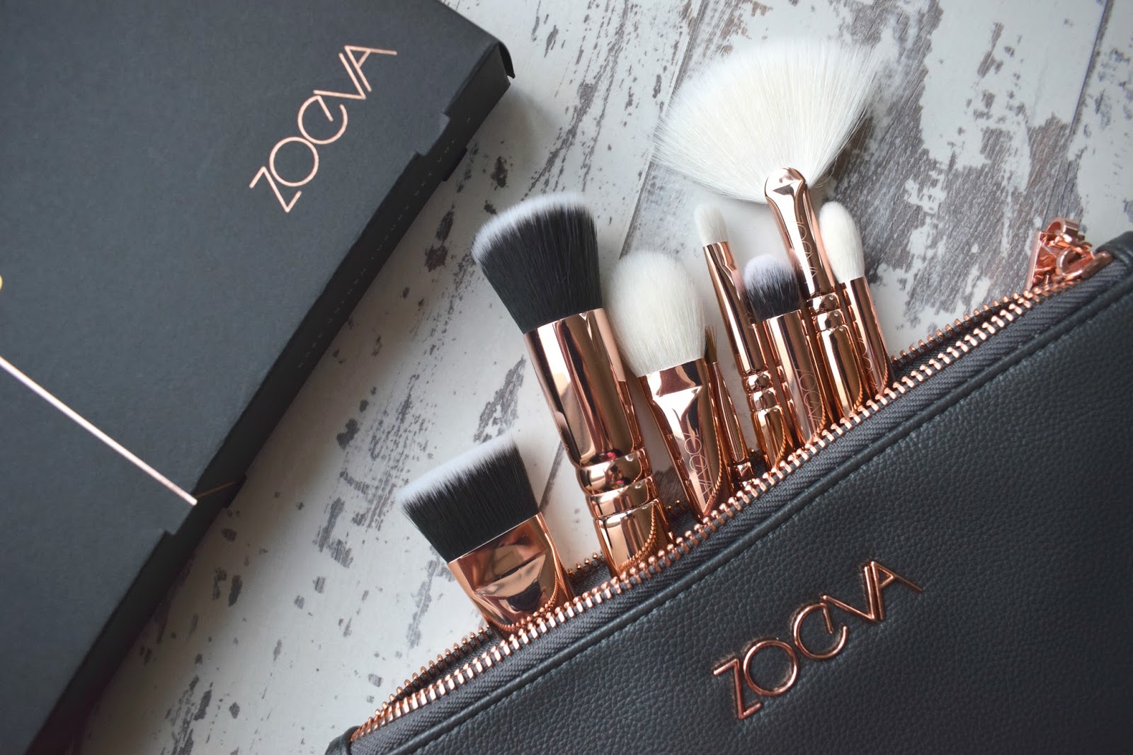 ZOEVA ROSE GOLDEN VOL. 3 LUXURY BRUSH SET COLLECTION REVIEW Natasha