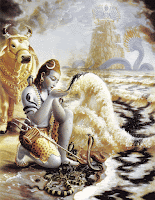 Lord Shiva Drinking Poision 
