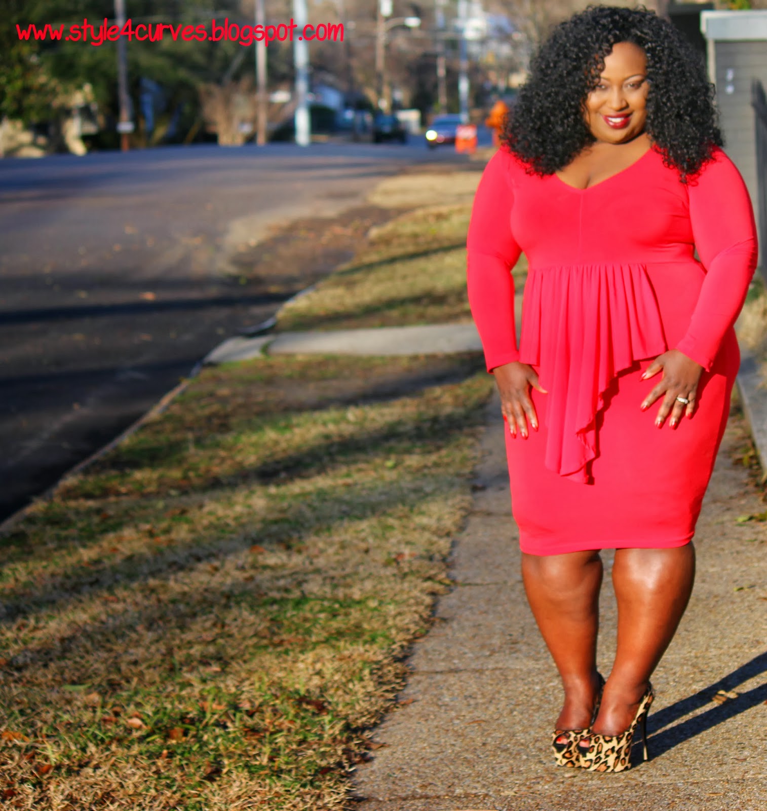 Style 4 Curves --For the Curvy Confident Woman: Curvy Devil In A Red Dress