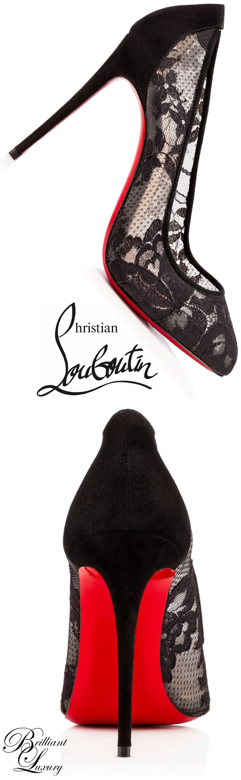 Brilliant Luxury by Emmy DE ♦ Christian Louboutin 'Dorissima Lace'