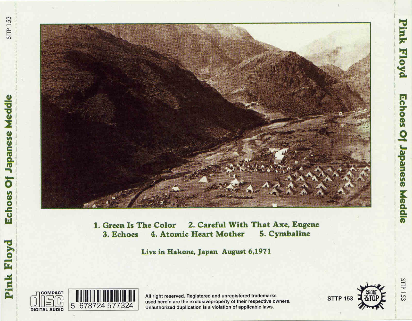 Pink Floyd - Japan '71 - '72 Pink Floyd - Japan '71 - '72