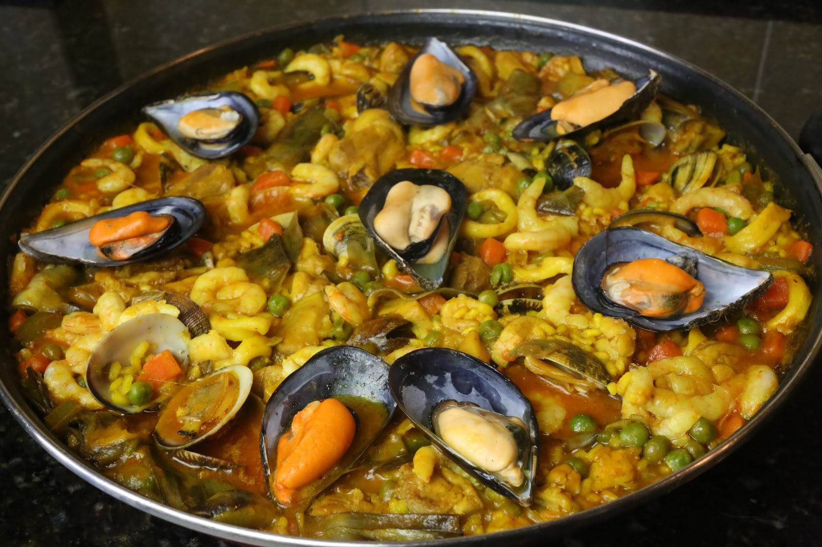 Cocina andaluza Paella mixta