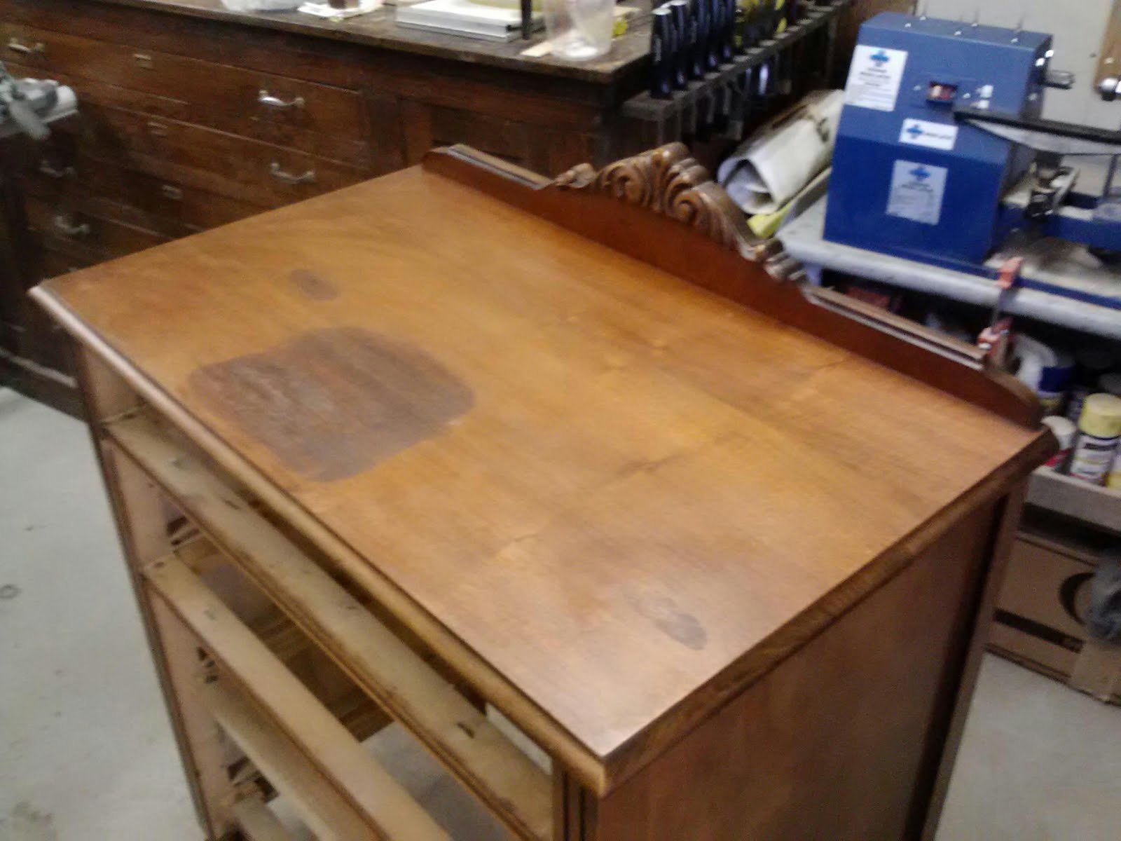 Frontier Furniture Repair and Restoration Antique Chest of Drawers