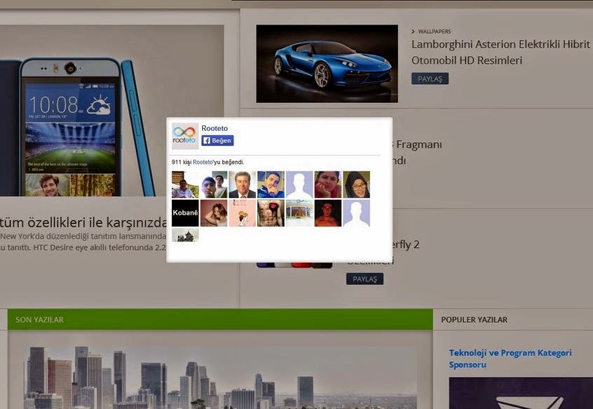 Site Açıldığında “Sayfayı Beğen” Butonu Nasıl Yapılır?