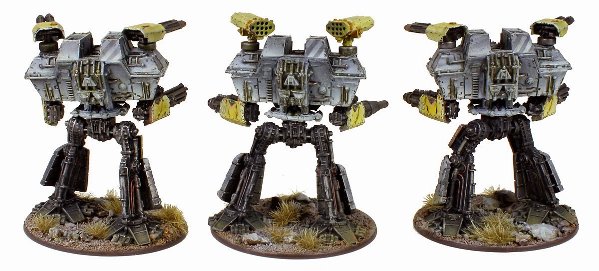 Epic Scale Legio Gryphonicus Warlord Titans Back