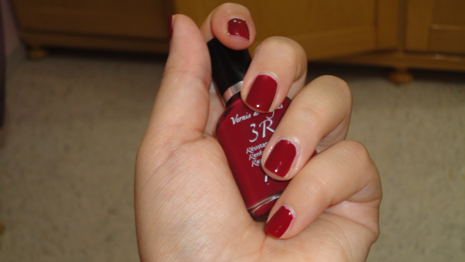 1. Bloody Red Nail Polish Design - wide 6