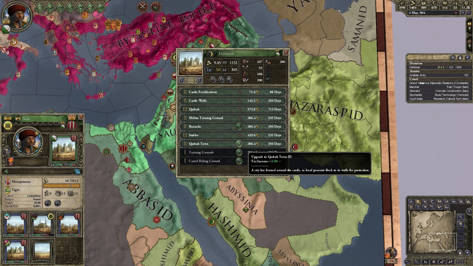 ck2 demesne too big
