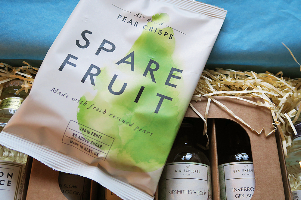 Spare Fruit Pear Crisps in the The Gin Explorer Club January Box