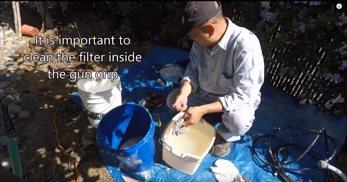 HyperGauge 2/3 Cleaning the Harbor Freight paint sprayer system