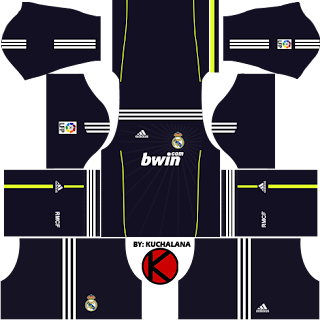 Real Madrid Kits 2010/2011 - Dream League Soccer