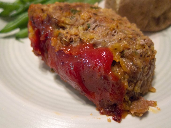 Gavin's Cooking Meatloaf with Corn Chips and Chipotle Ketchup