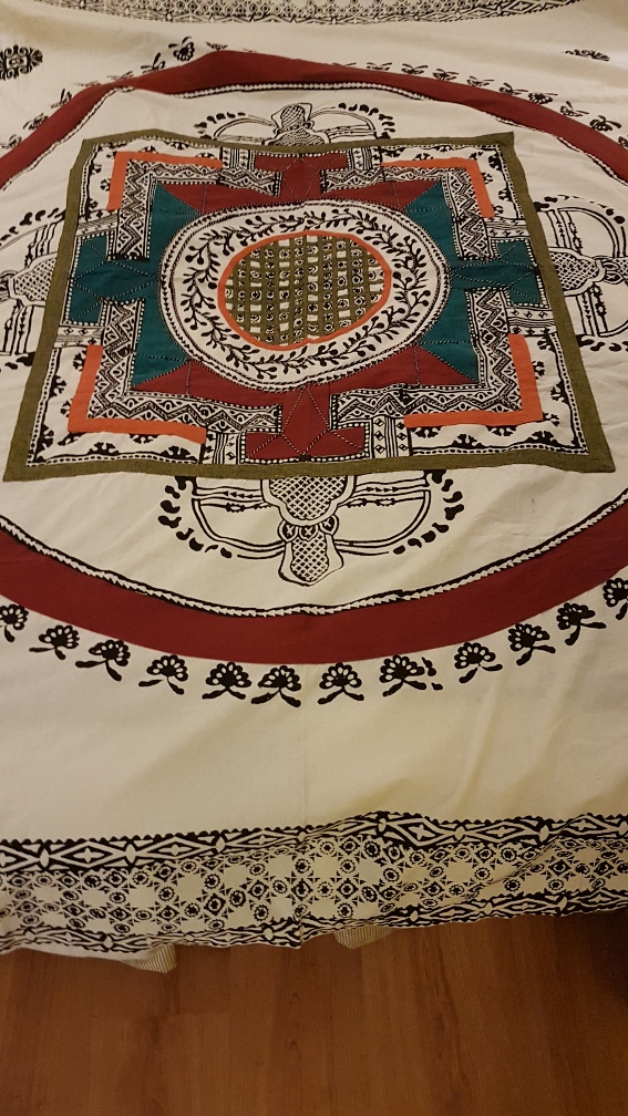 Yet another Nepalese quilt.... Sarah Payne Happiness is a