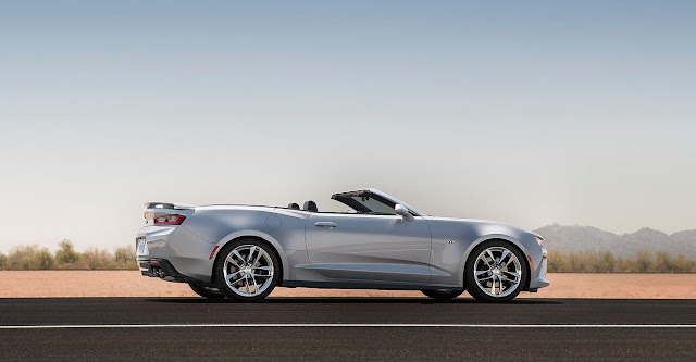 Camaro 2016 Chevrolet Camaro convertible silver