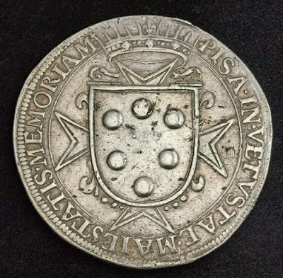 Italian coins Tuscany Tallero Thaler Silver coin