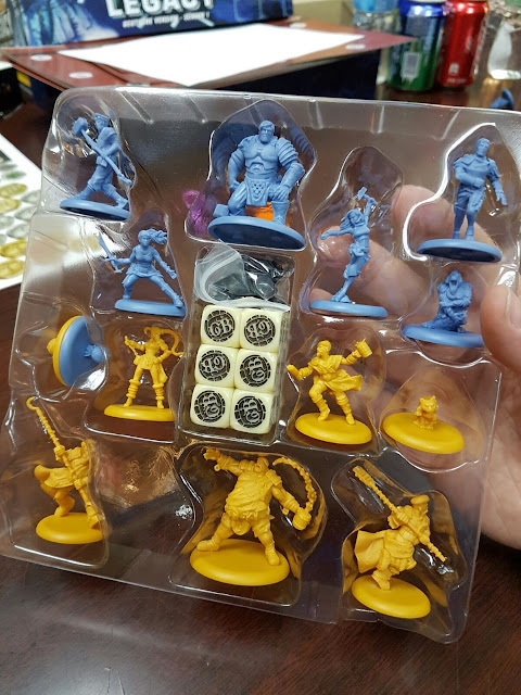 Guildball Kick Off miniatures in packaging