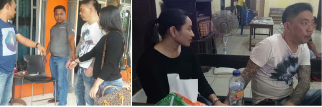 Afin Lehu dan istri yang ditangkap polisi di hotel. Meski bersetatus sebagai narapidana Afin bebas berkeliaran. Afin Lehu dan istri yang ditangkap polisi di hotel. Meski bersetatus sebagai narapidana Afin bebas berkeliaran.