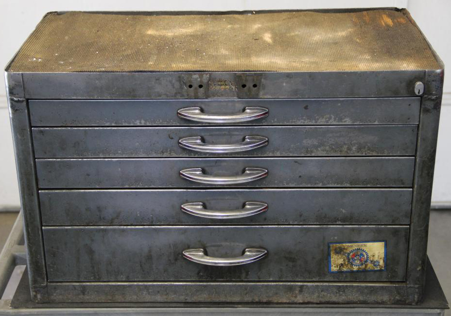 Just A Car Guy astounding restoration of a Kennedy machinist tool box