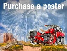 Purchase classic motorcycle poster