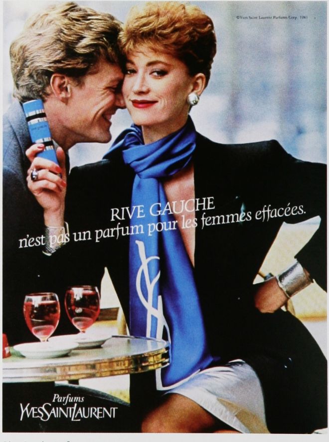 1982 Yves Saint Laurent Rive Gauche Perfume Ad on eBid United States |  159309338
