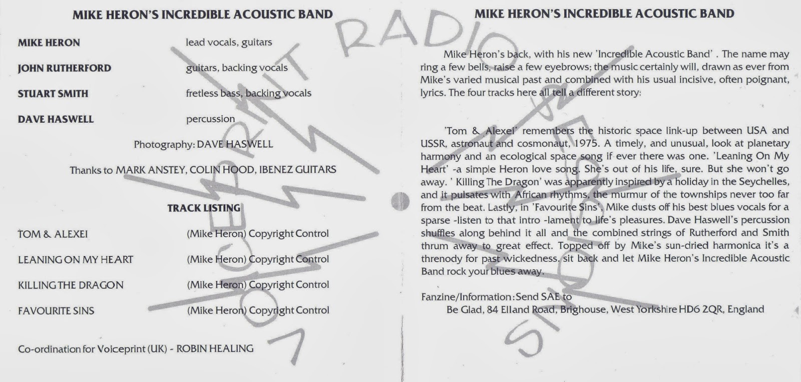 roots and traces spurensicherung the incredible string band live 1973