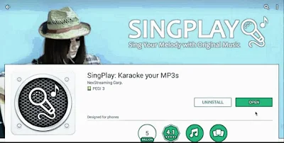 تحميل الإصدار الأخير من تطبيقSingPlay Karaoke your MP3 فصل الصوت عن الموسيقى للاندرويد و الأيفون برابط مباشر
