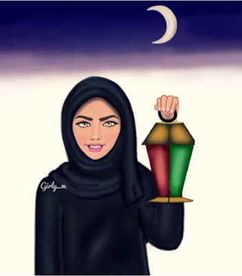 رمزيات رمضان بنات