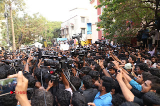 Tamil Actor Simbu (Silambarasan) Press Meet on Jallikattu Issue  0006