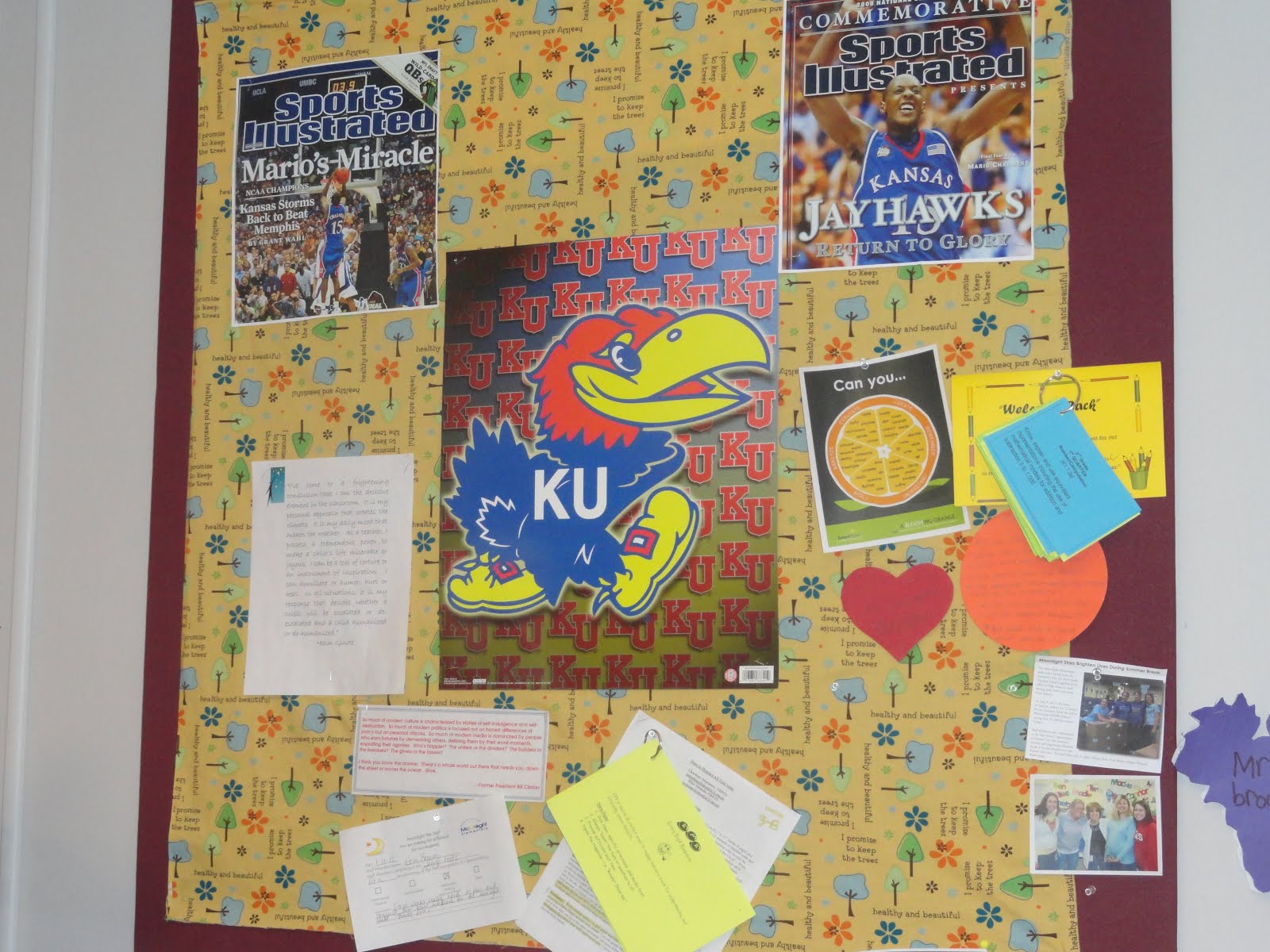 Adventures in Third Grade: Bulletin Board Tour