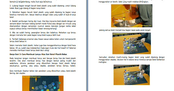 Contoh Makalah Prakarya Dan Kewirausahaan Kerajinan Tangan Wisudawan Sukses