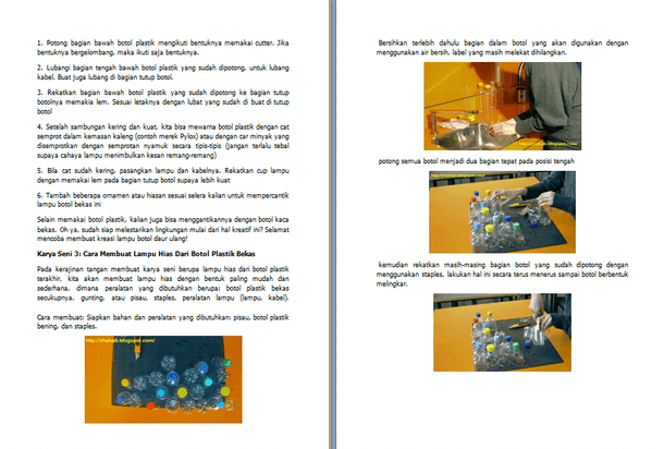 31+ Contoh proposal usaha kerajinan tangan dari botol bekas info