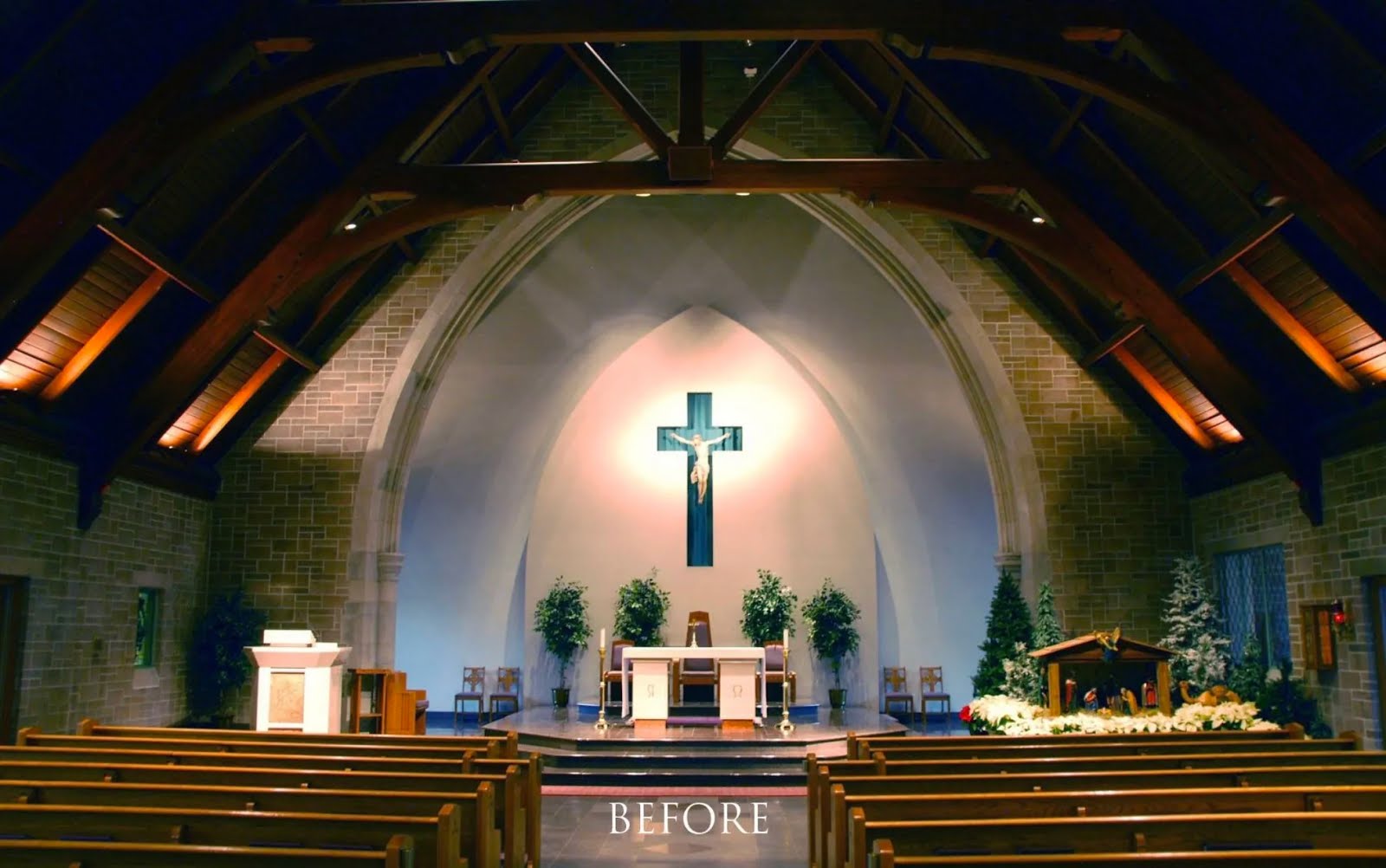 Before and After St. Catherine of Siena in Trumbull, Connecticut